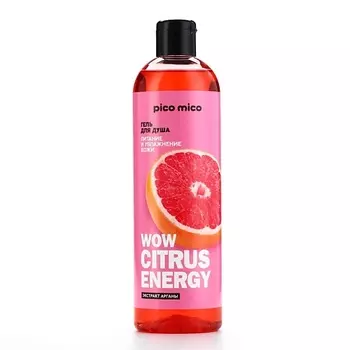 PICO MICO Гель для душа Wow citrus juice, аромат цитруса 400.0