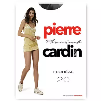 PIERRE CARDIN Колготки женские 20 ден Floreal nero