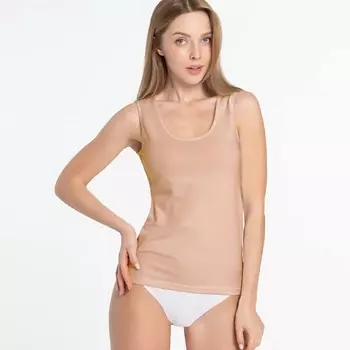 ALLURE PIERRE CARDIN Майка женская T-SHIRT бежевый