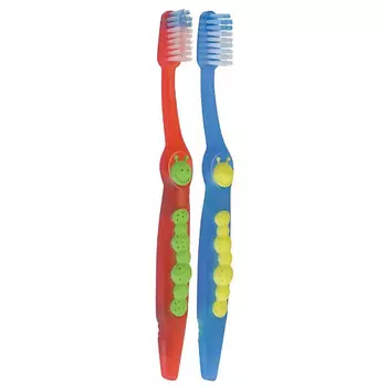 PIERROT Gusy Зубная щетка для детей Pierrot от 2 до 8 лет - 2шт
