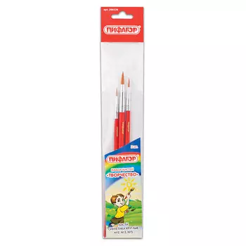 ПИФАГОР Набор кистей для творчества