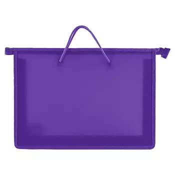 ПИФАГОР Папка на молнии с ручками А4