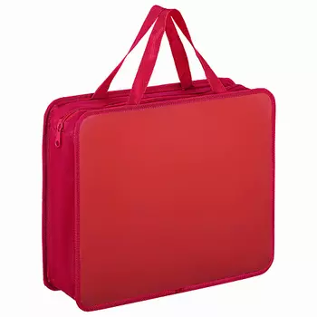 ПИФАГОР Папка на молнии с ручками А4