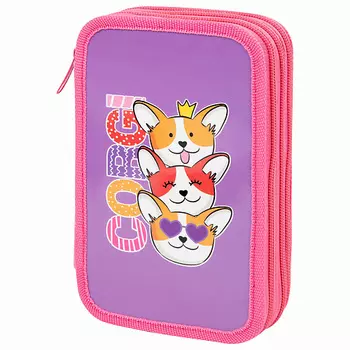 ПИФАГОР Пенал Королева Корги