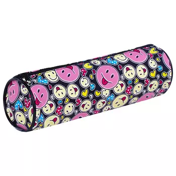 ПИФАГОР Пенал-тубус Смайлики