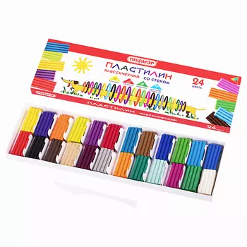 ПИФАГОР Пластилин классический Веселая такса 1.0