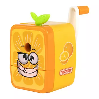 ПИФАГОР Точилка механическая "Апельсин"