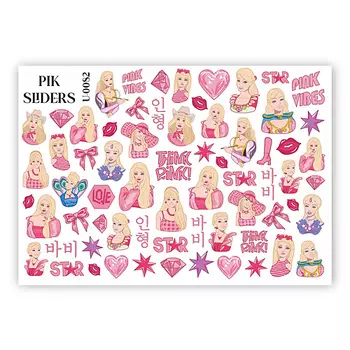 PIK Слайдеры для ногтей P-082