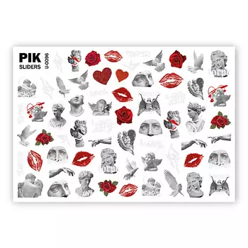 PIK Слайдеры для ногтей P-096 Скульптуры