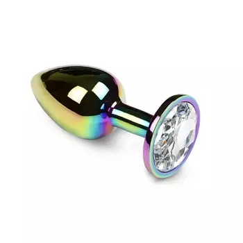 ПИКАНТНЫЕ ШТУЧКИ Анальная пробка цветная 6х2.5 см