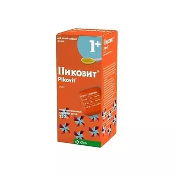 АПТЕКА Пиковит сироп детск. 150мл N1 (1год+)