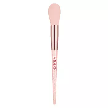 PINK FLASH Кисть скошенная для контуринга "Blush brush"