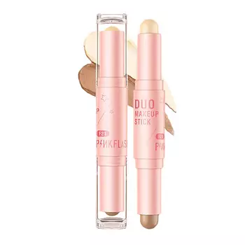 PINK FLASH Мультистик для лица 2в1 (хайлайтер/скульптор)