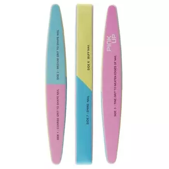 PINK UP Блок полировочный ACCESSORIES 7-ми сторонний 240/320/400/600/1500