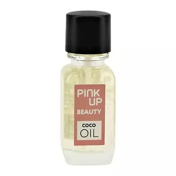 PINK UP Масло для ногтей и кутикулы BEAUTY с кокосовой стружкой Сoco oil 11.0