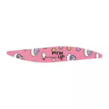 PINK UP Пилка для ногтей ACCESSORIES fun 240 грит фигурная в ассортименте