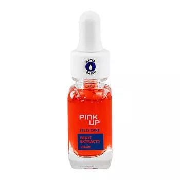 PINK UP Средство по уходу за ногтями JELLY CARE на водной основе с витамином С и экстрактом граната 11.0