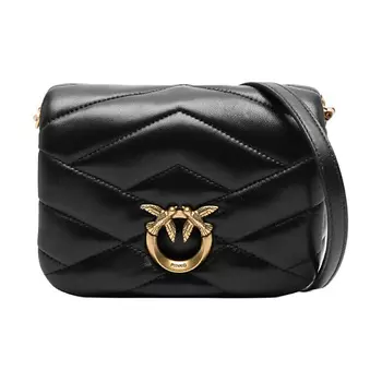 PINKO Сумка Baby Love Leather Shoulder Bag Crossbody