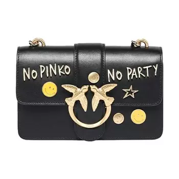 PINKO Сумка Cow Leather Swift Bag Shoulder Bag Crossbody Bag