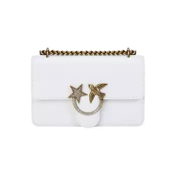 PINKO Сумка LOVE Series Leather Crossbody Bag Shoulder Bag