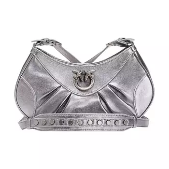 PINKO Сумка Nappa Leather With Sheepskin Shoulder Bag Crossbody Bag