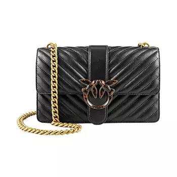 PINKO Сумка Puff Sheepskin Flying Bird Swallow Bag Crossbody