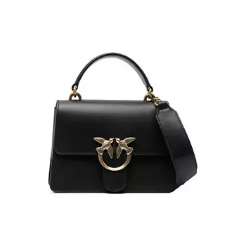 PINKO Сумка Smooth Calf Leather Handbag, Shoulder Bag