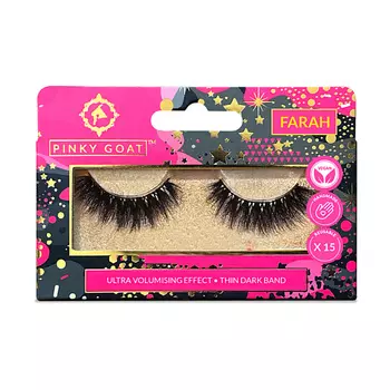 PINKY GOAT Ресницы накладные придающие объем FARAH