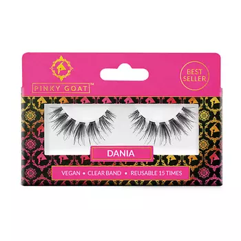 PINKY GOAT Ресницы накладные с естественным изгибом DANIA