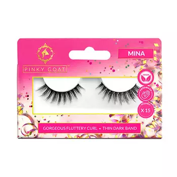 PINKY GOAT Ресницы накладные удлиняющие MINA