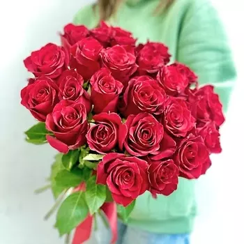 ПИОН ПИОНЫЧ Розы красные 60см