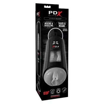 PIPEDREAM Мастурбатор-вагина с функцией переминания PDX ELITE Ultimate Milker