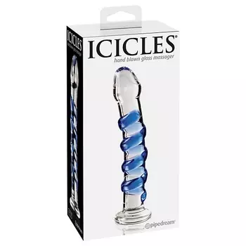 PIPEDREAM Стеклянный стимулятор Icicles No. 5