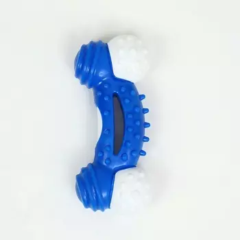 ПИЖОН Игрушка двухслойная (твердый и мягкий пластик) "Изогнутая кость"