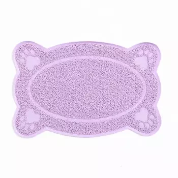 ПИЖОН Коврик 2-в-1 под миску/туалет для животных фигурный