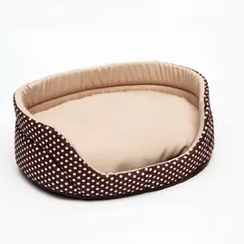 ПИЖОН Лежанка открытая "Горошек"