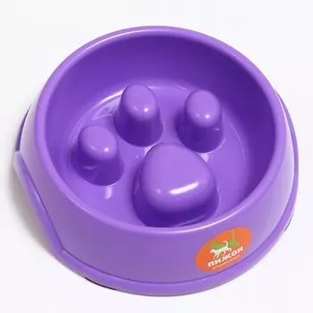 ПИЖОН Миска для медленного кормления "Лапа"