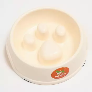 ПИЖОН Миска для медленного кормления "Лапа"