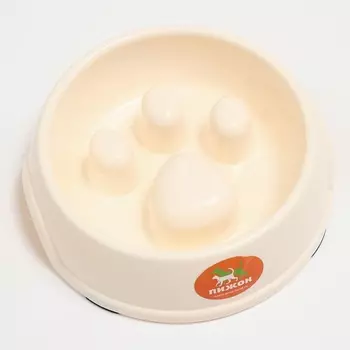 ПИЖОН Миска для медленного кормления "Лапа"