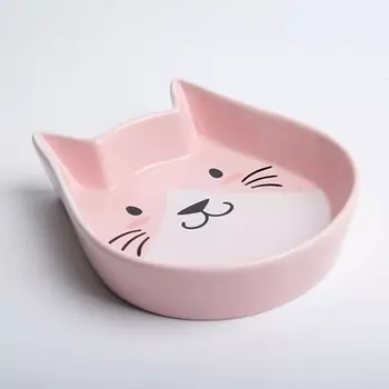 ПИЖОН Миска керамическая "Голова кота 2"
