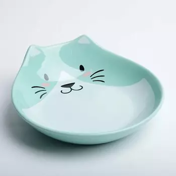 ПИЖОН Миска керамическая "Голова кота 3"