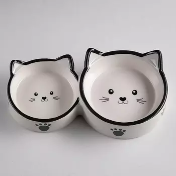 ПИЖОН Миска керамическая "Кошачье семейство"