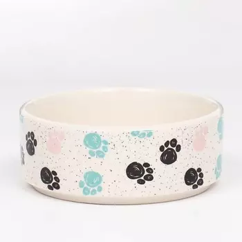 ПИЖОН Миска керамическая "Лапки"