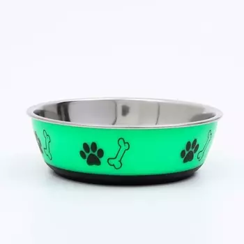 ПИЖОН Миска округлая с нескользящим основанием и принтом