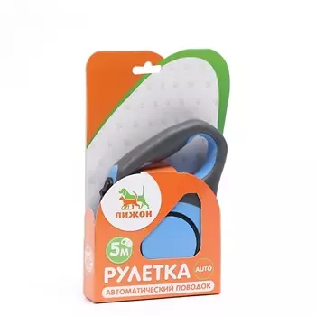 ПИЖОН Рулетка "Круговорот" с прорезиненной ручкой