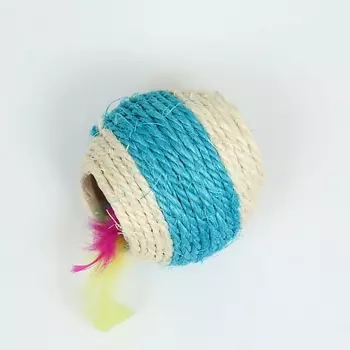 ПИЖОН Шарик сизалевый большой с пластиковым внутри