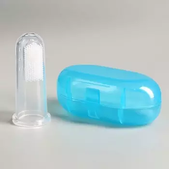 ПИЖОН Щётка для чистки зубов животных + контейнер