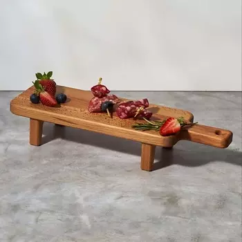 PLATES AND MORE Доска для сервировки на ножках