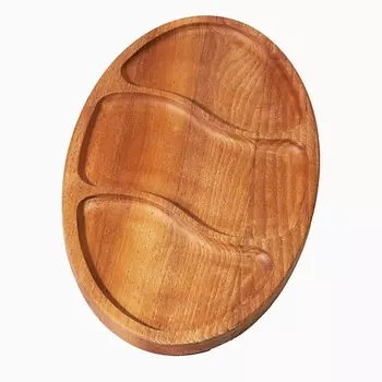 PLATES AND MORE Менажница деревянная