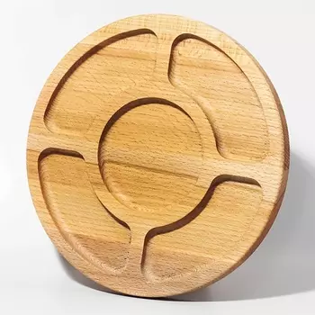 PLATES AND MORE Менажница деревянная